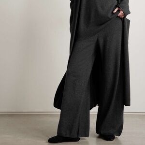 Leset Pants Zoe Cashmere Wool Wide Leg Lounge Trousers Sz XL